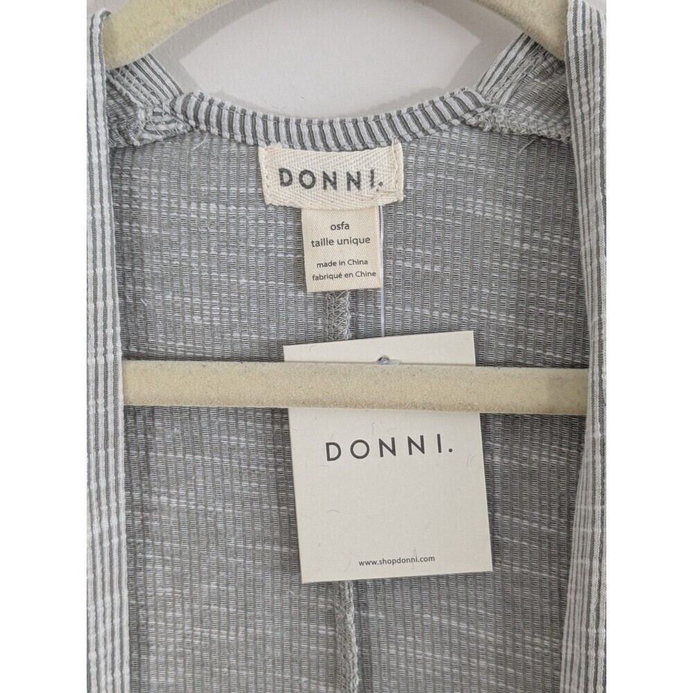 Nwt Anthropologie Donni Cardigan Sweater Womens Gray One Size Casual Ladies - Picture 5 of 10